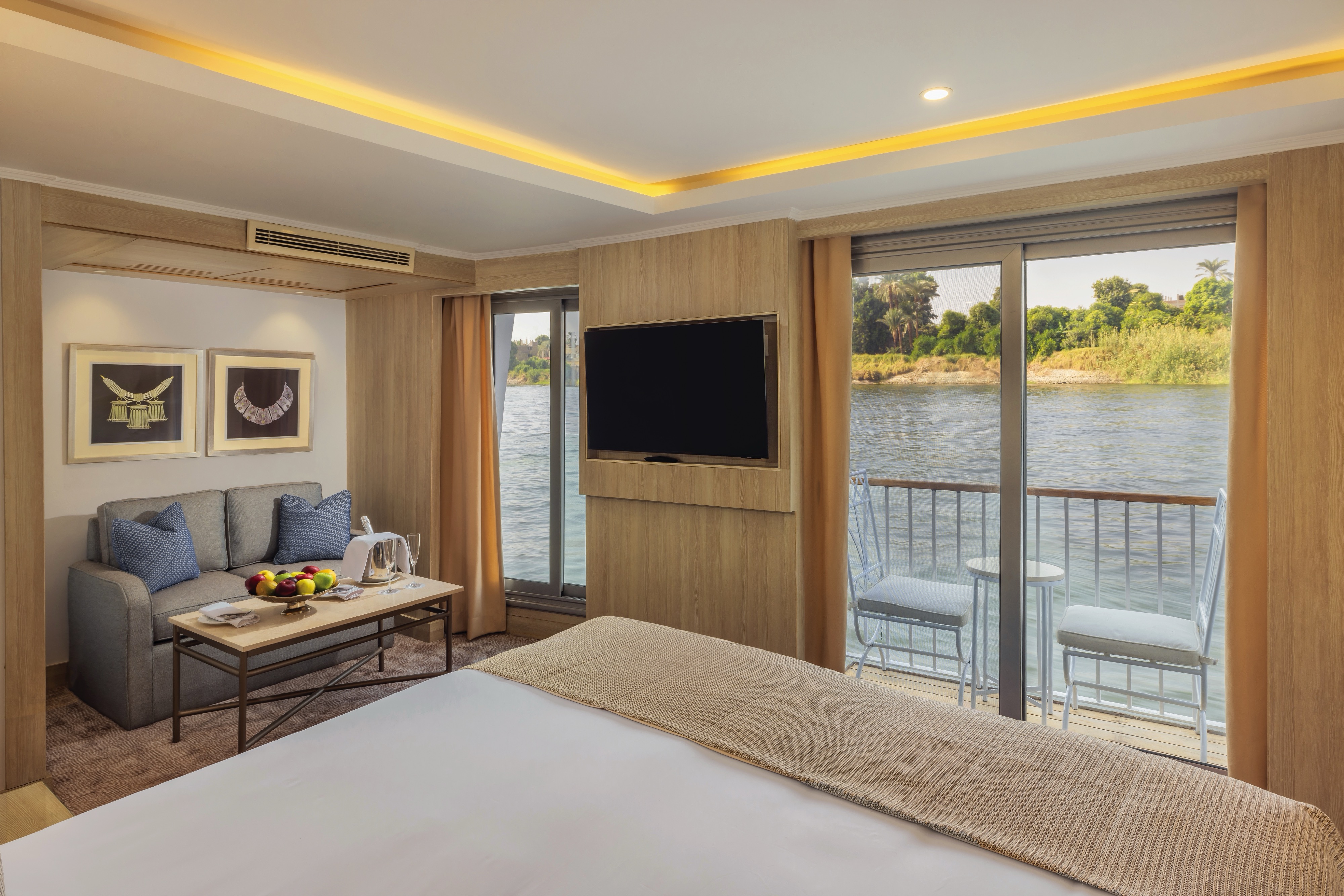 Deck 2 French Balcony Suite Cabin